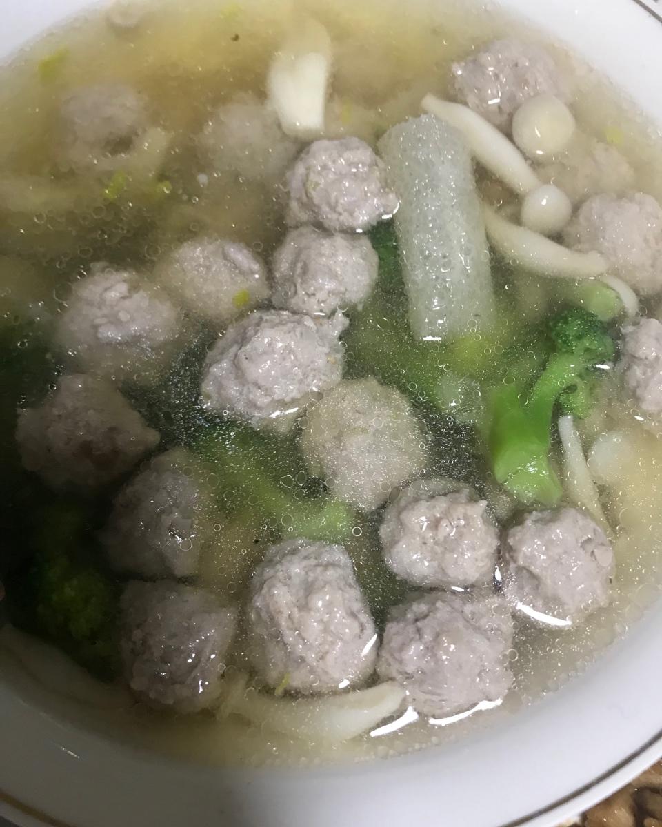 鲜到掉眉毛的时蔬丸子汤🔥丸子Q弹汤汁鲜美