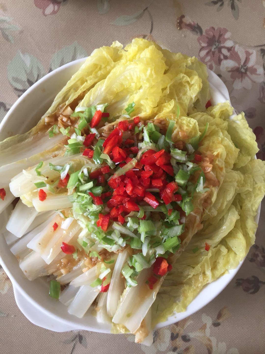 蒜蓉粉丝蒸娃娃菜