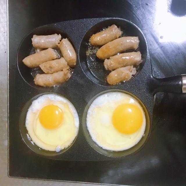 买不起X飞锅的贫民窟生酮鸡蛋汉堡🍔