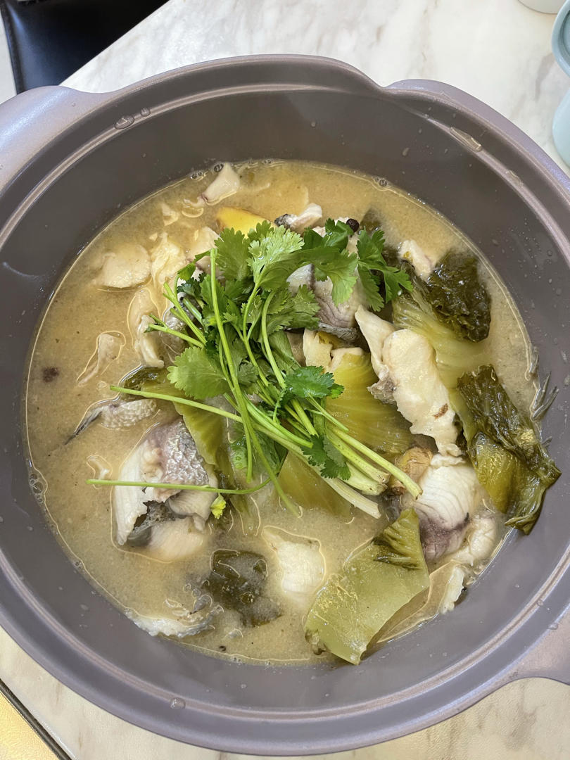 【0235】家庭版酸菜鱼（黑鱼） <302小厨房>