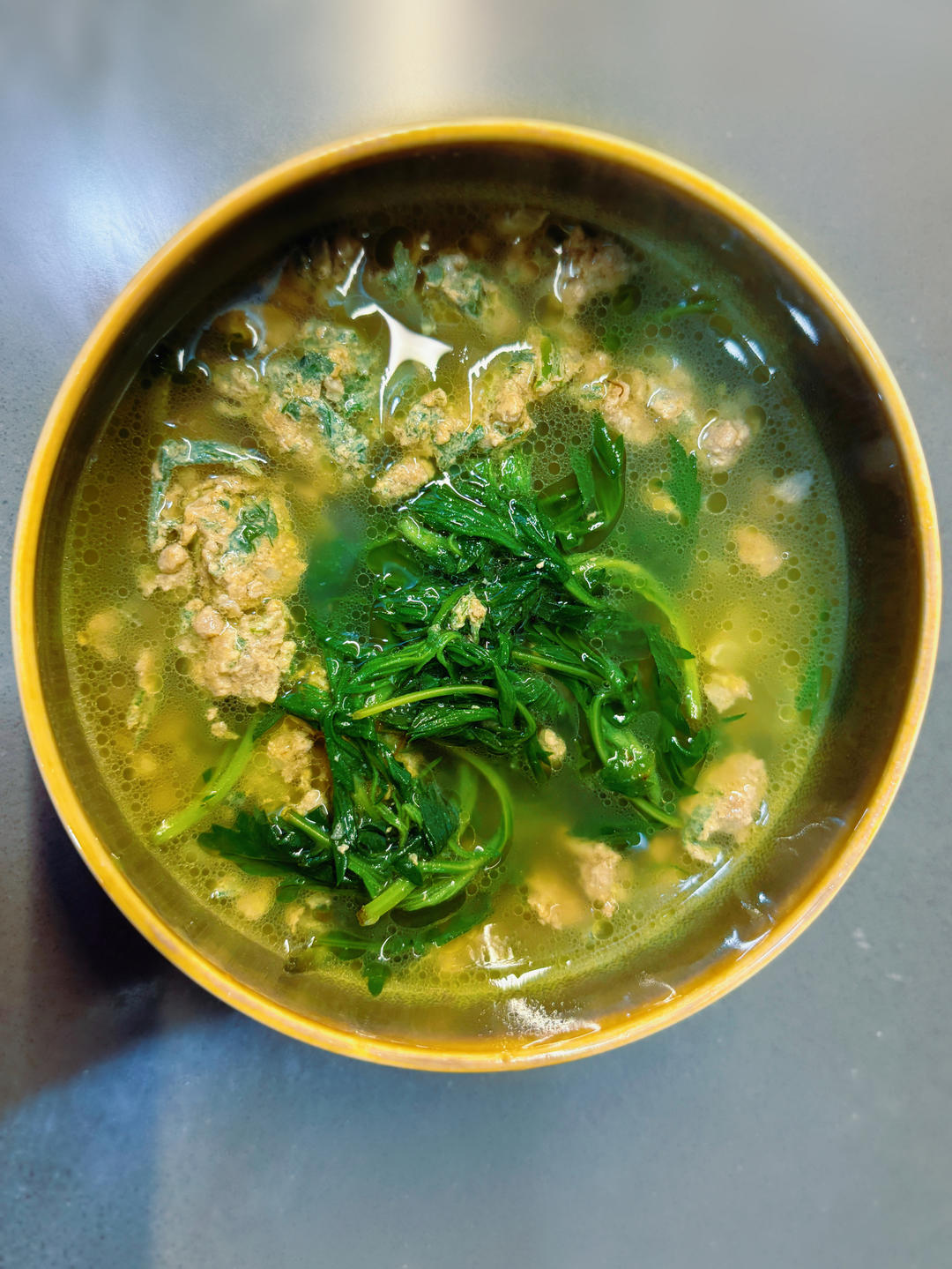 驱寒艾草鸡蛋汤