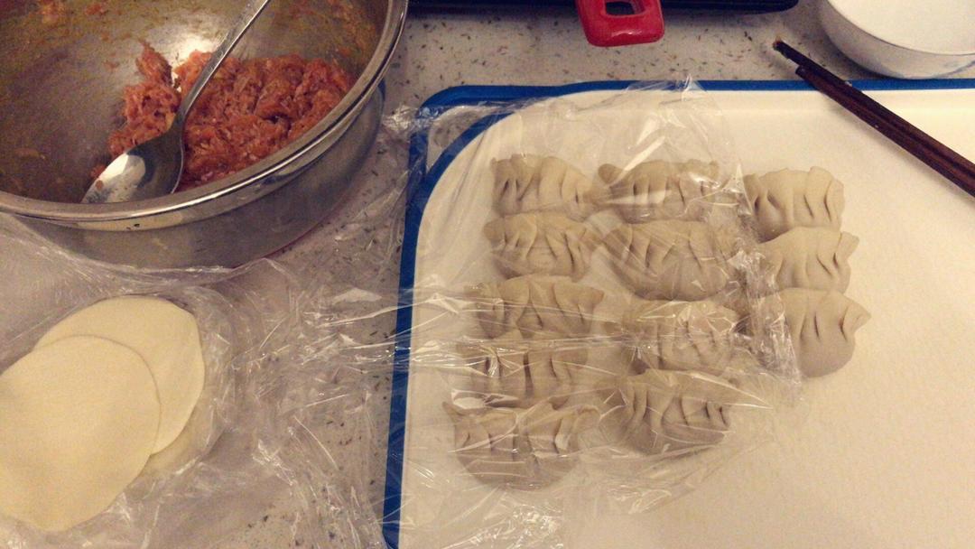 牛肉胡萝卜馅儿饺子