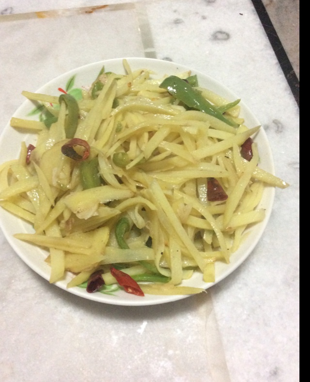 家常菜 酸辣土豆丝