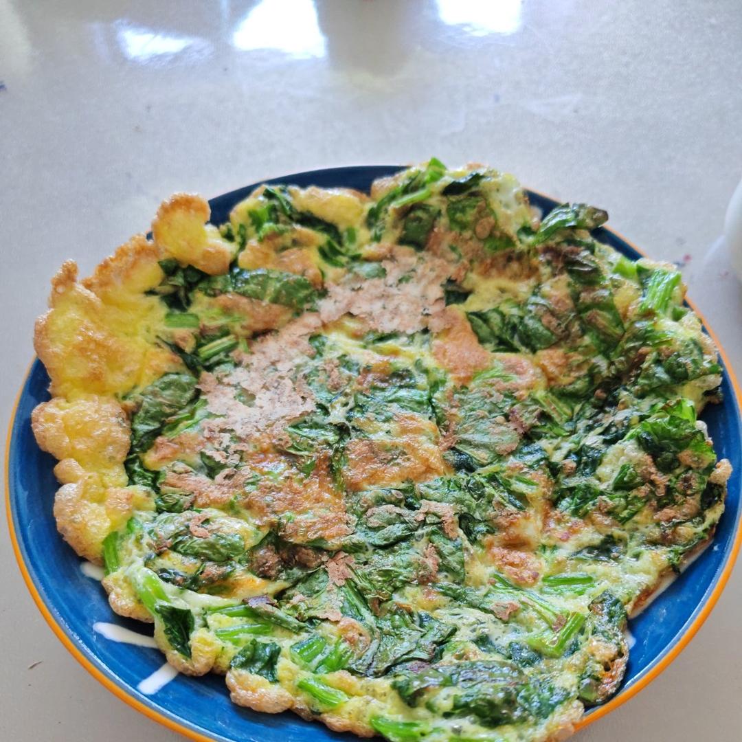 包菜鸡蛋卷