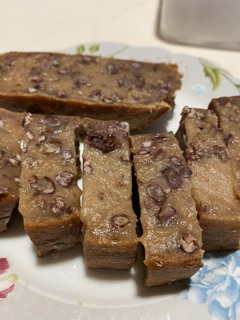 红豆年糕【孔老师教做菜】