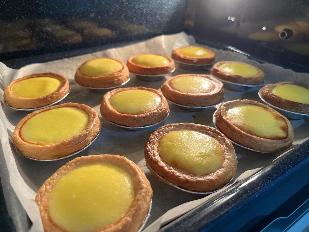 蛋挞，全蛋版（无奶油）12个