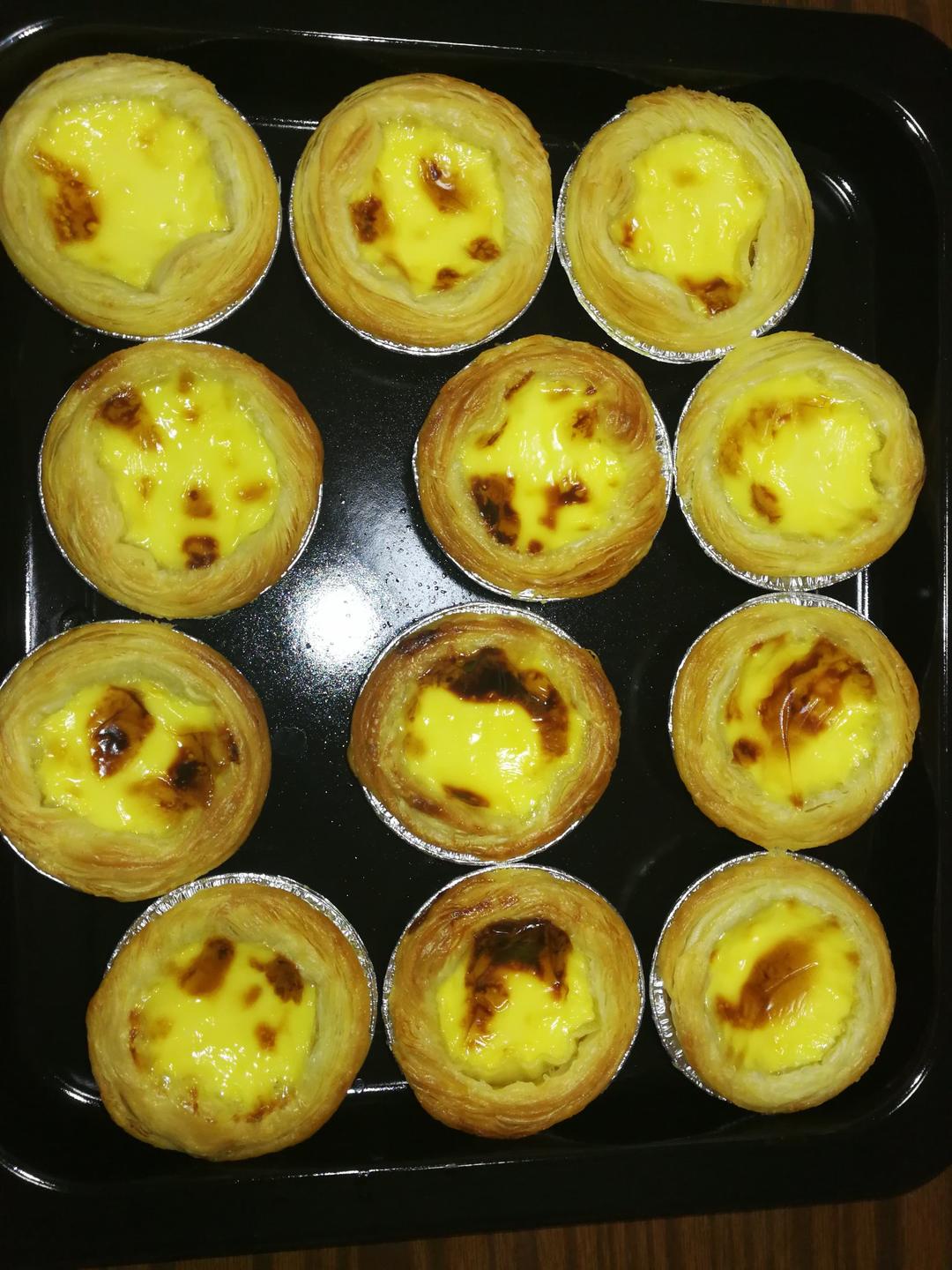 超完美味道超正的蛋挞配方，比KFC的还要嫩还要香~做过最好吃的蛋挞配方