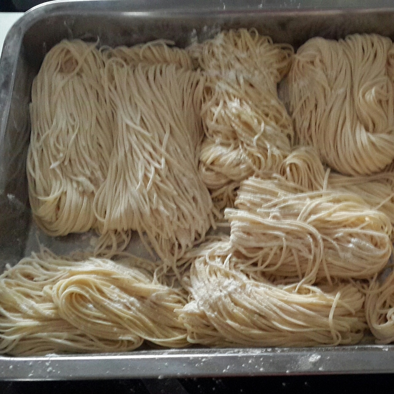 手工面条之鸡蛋面条