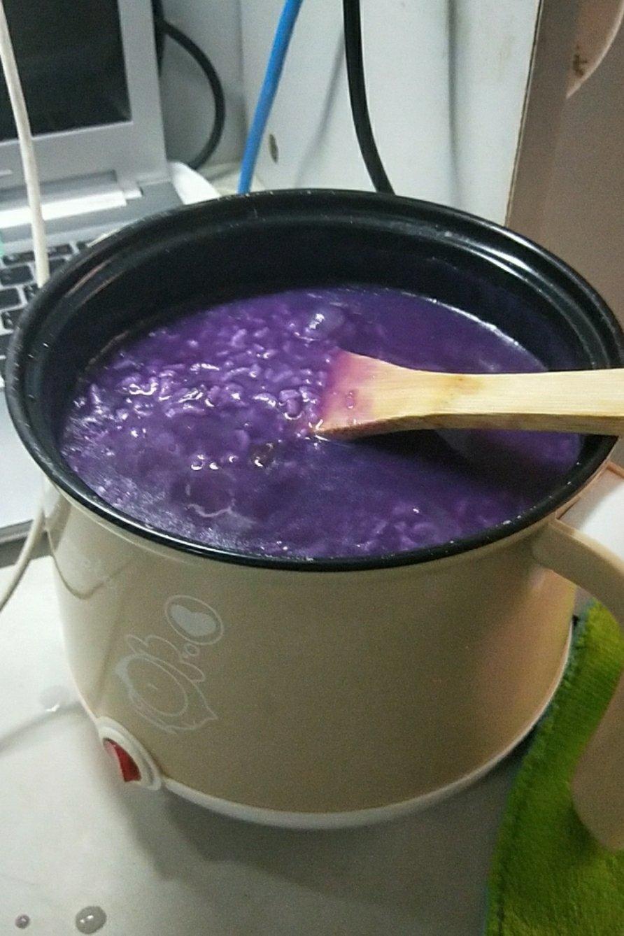 sn希做的紫薯粥