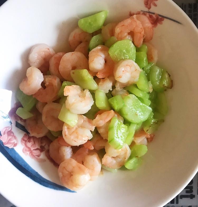 虾仁炒青瓜