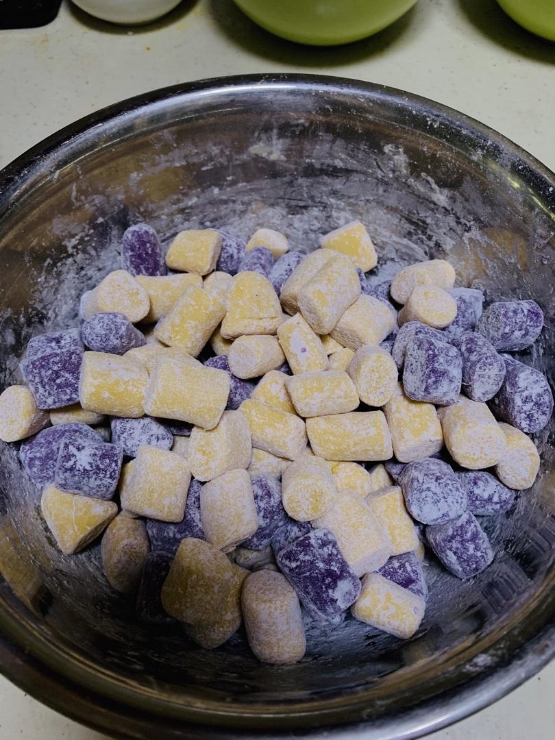 自制三色芋圆1⃣️（附上窍门详细比例）