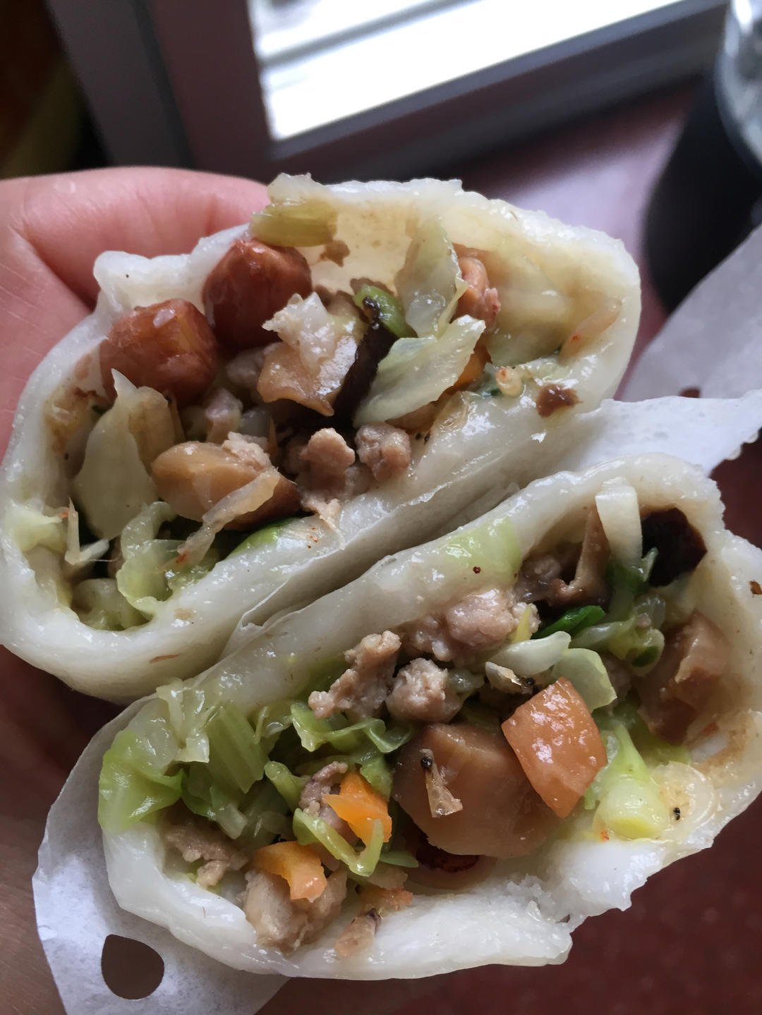 家乡美食，菜包粿