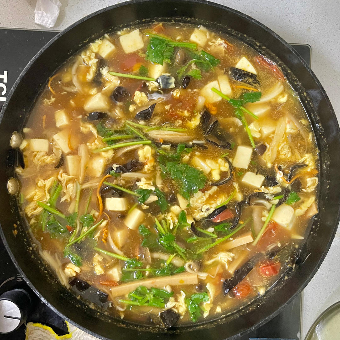 好喝不胖的酸辣汤