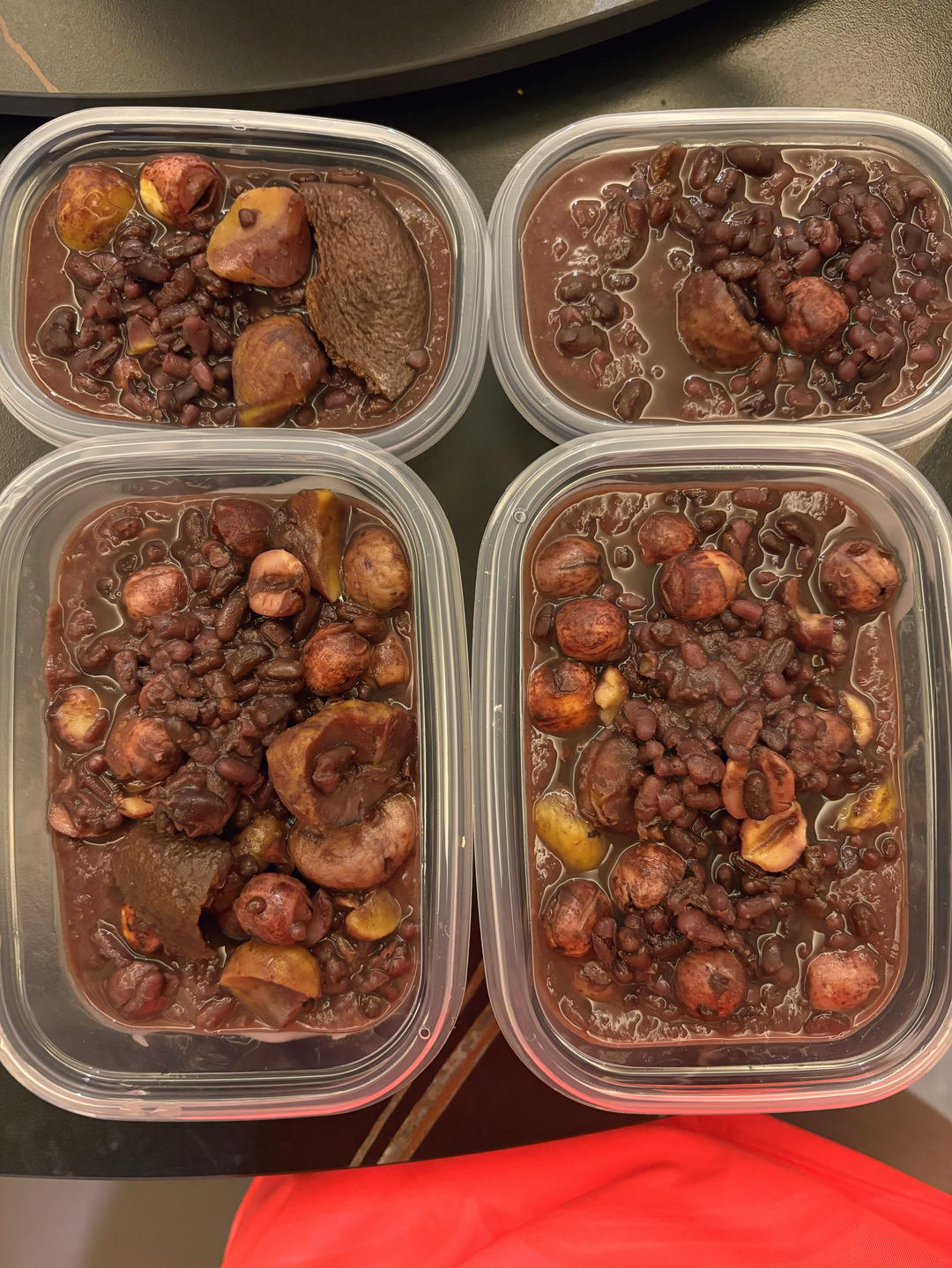属于秋天的红豆板栗糖水