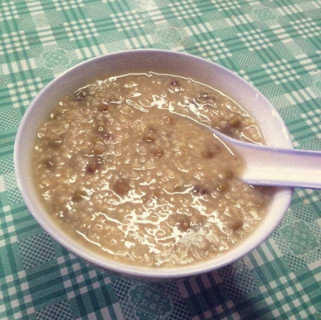 绿豆小米粥