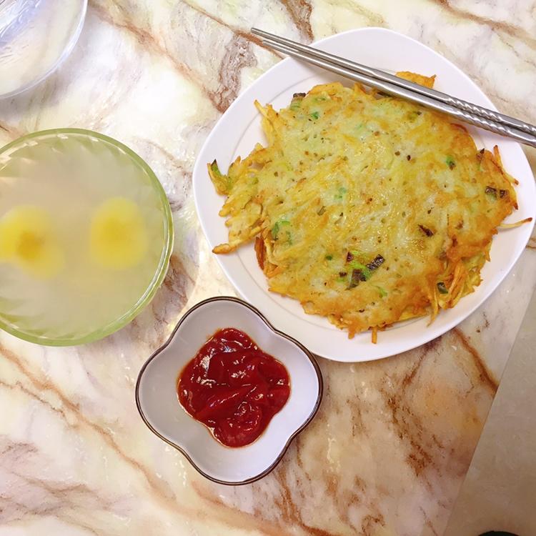 鸡蛋土豆饼