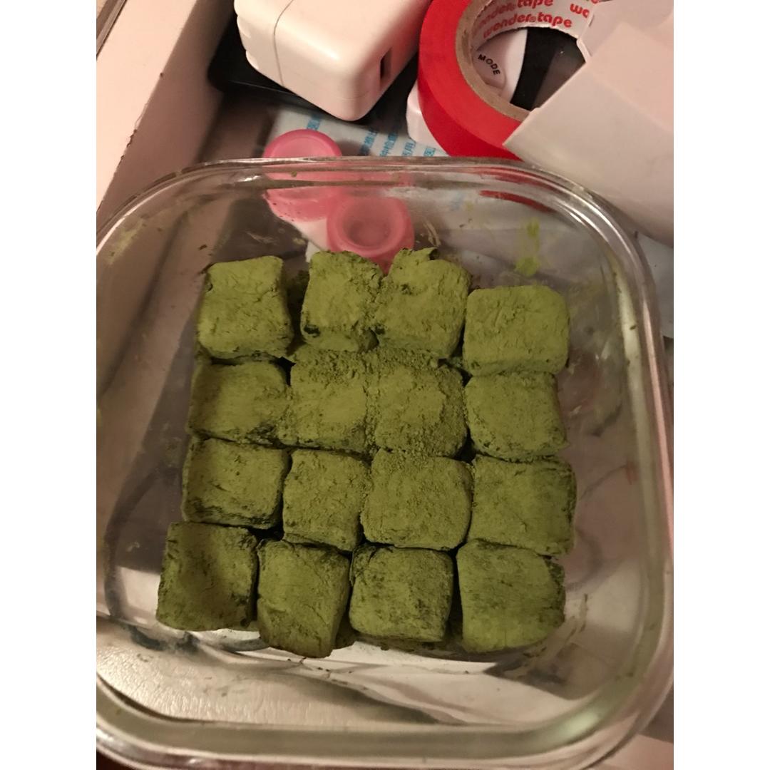 秒杀日本royce的抹茶生巧