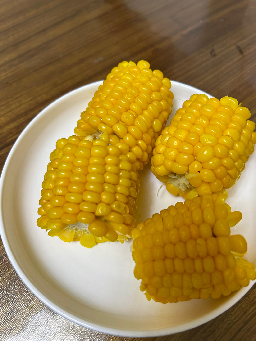 清煮甜玉米