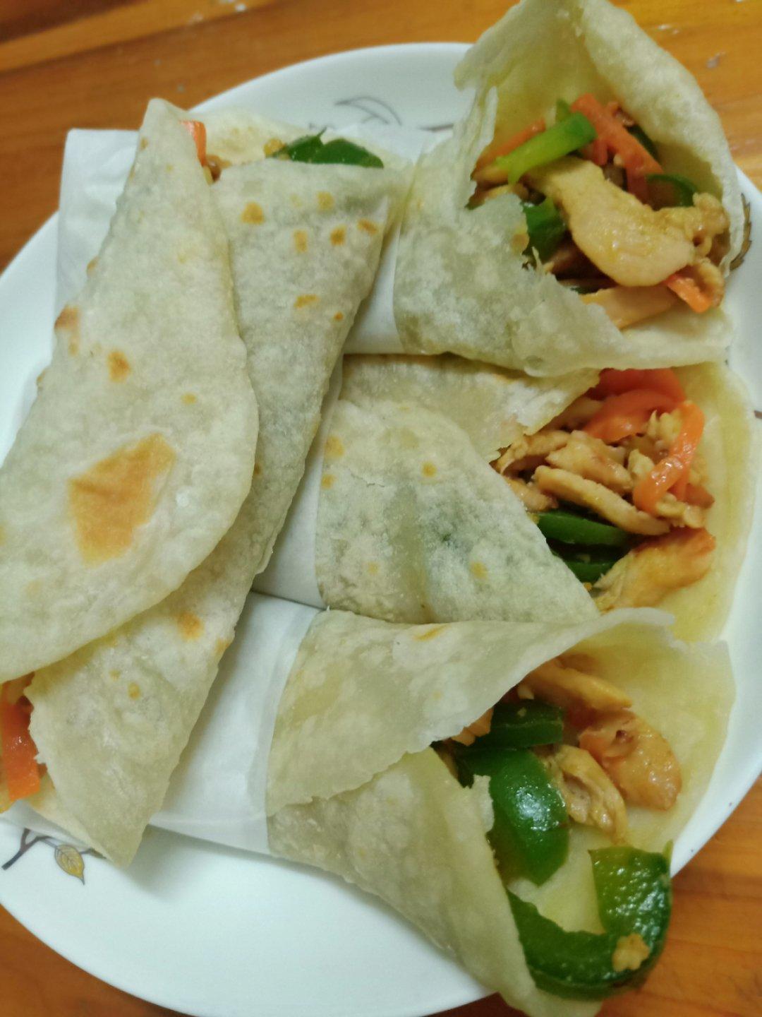 卷饼、春饼皮又薄又软还有韧劲的秘方