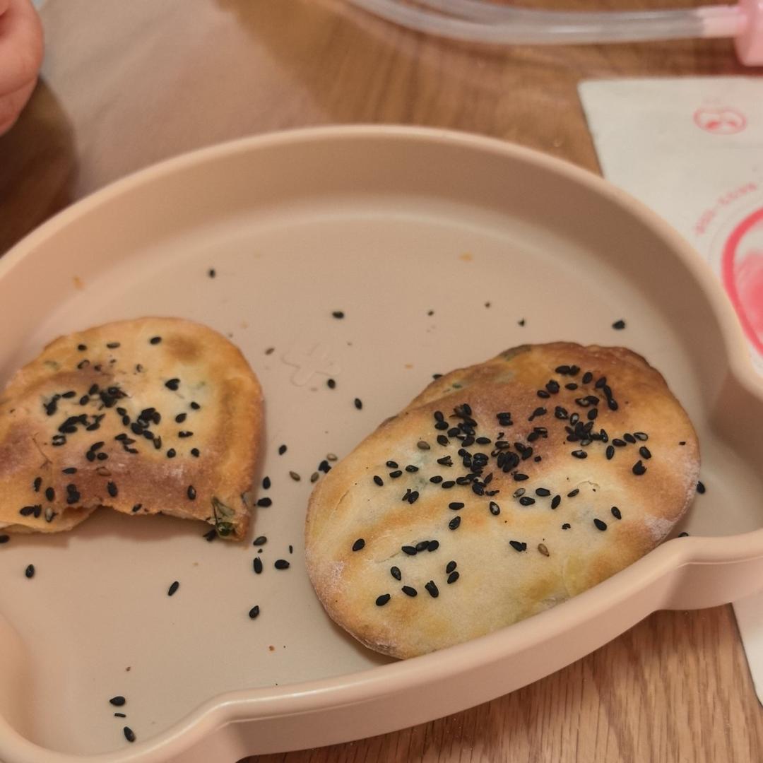 椒盐香葱烧饼