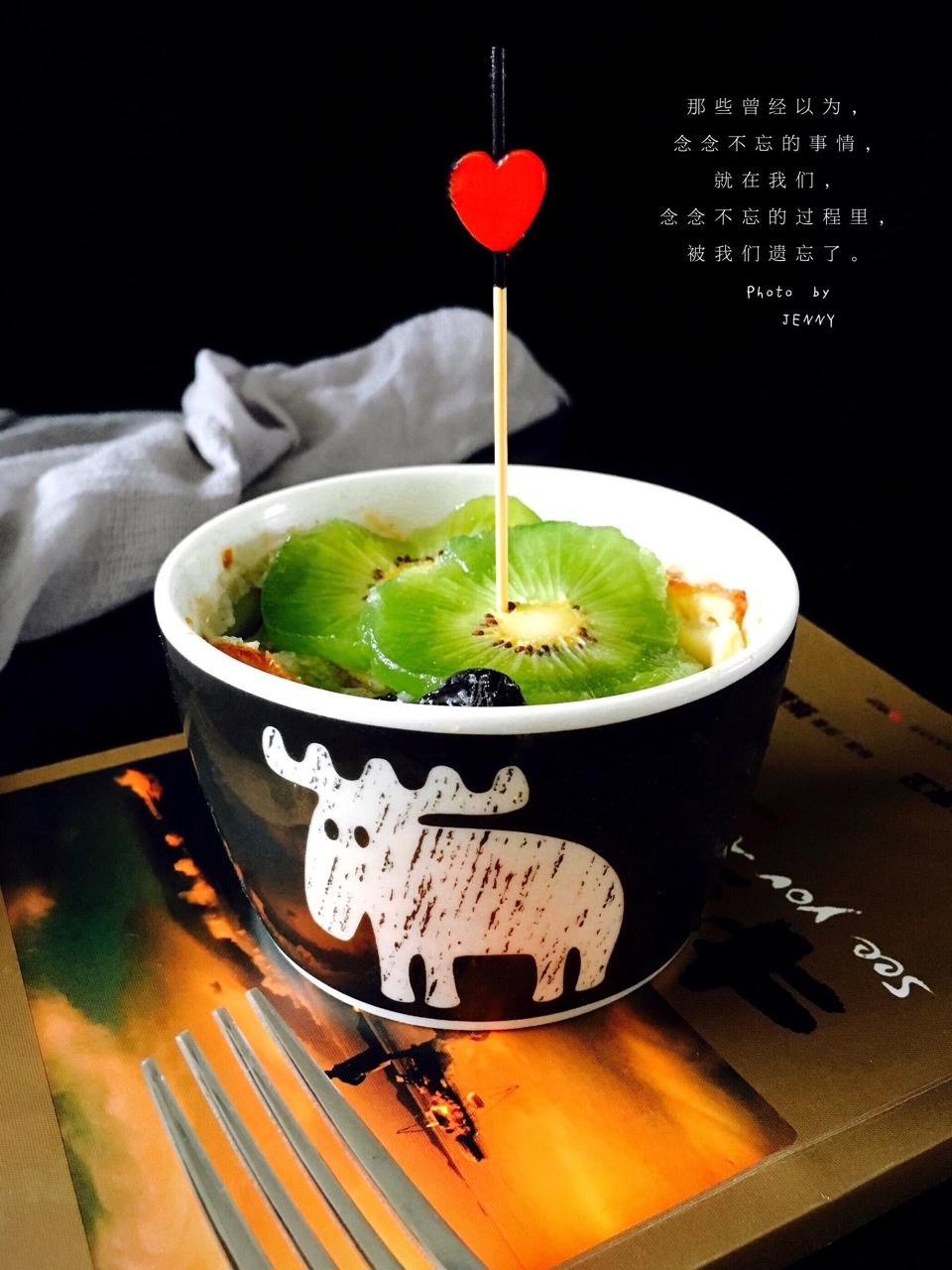 双椰（椰浆椰蓉）吐司布丁