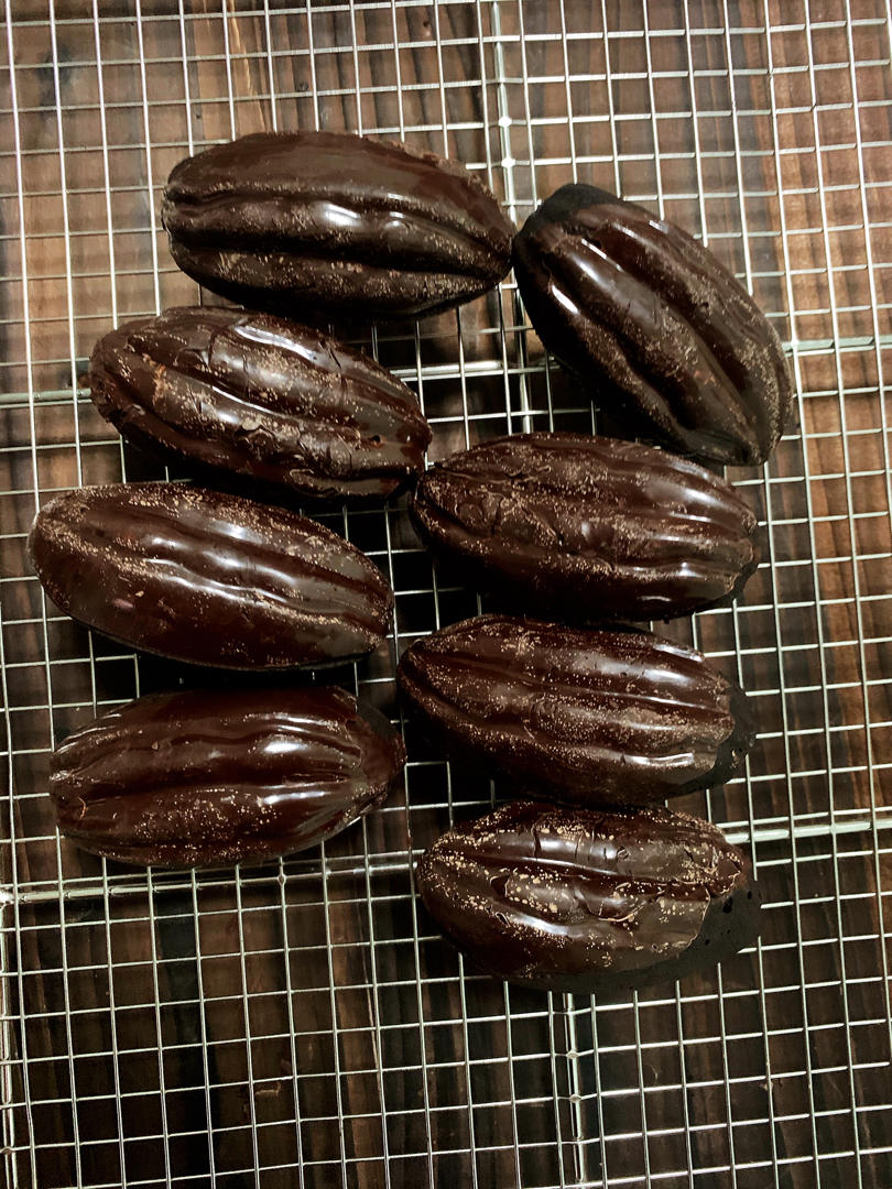 黑贝壳（威士忌黑巧克力玛德琳）