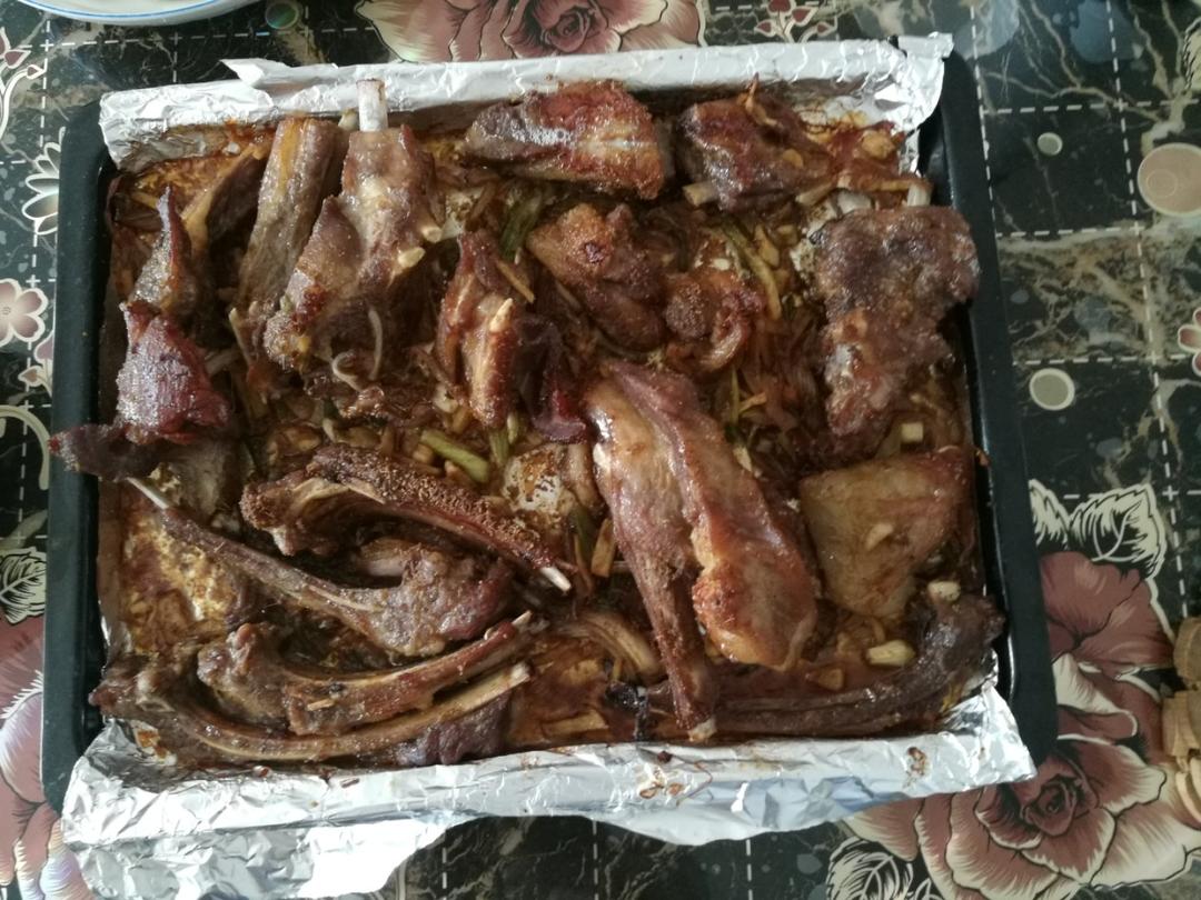 烤箱版的烤羊排