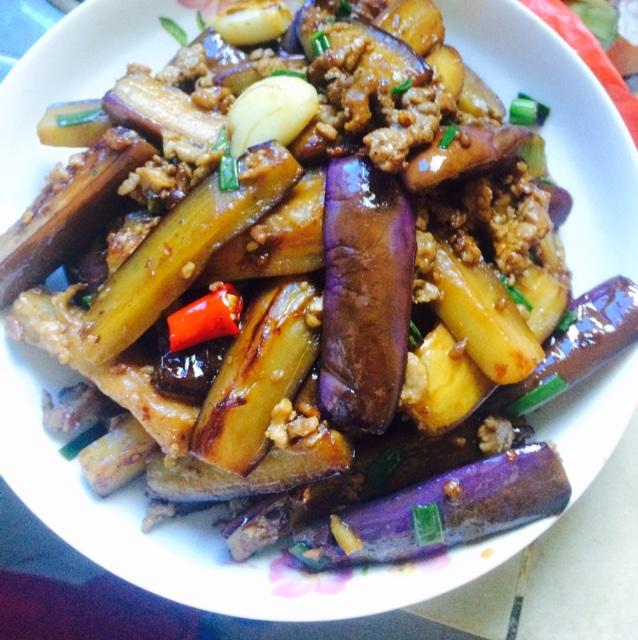 肉末茄子煲