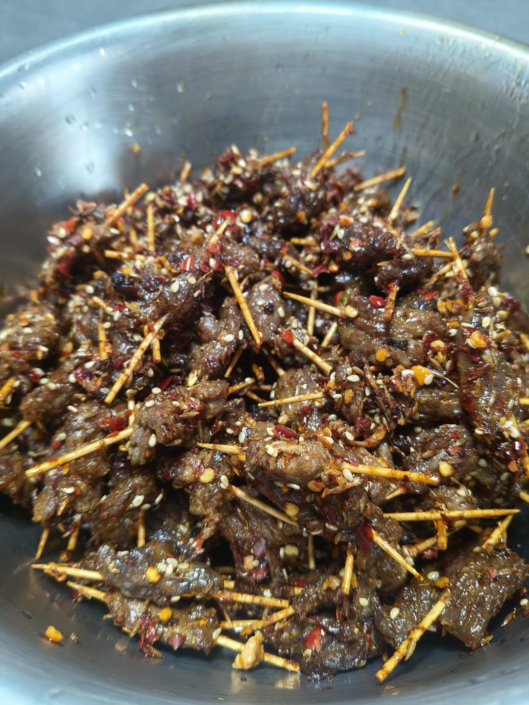 牙签牛肉