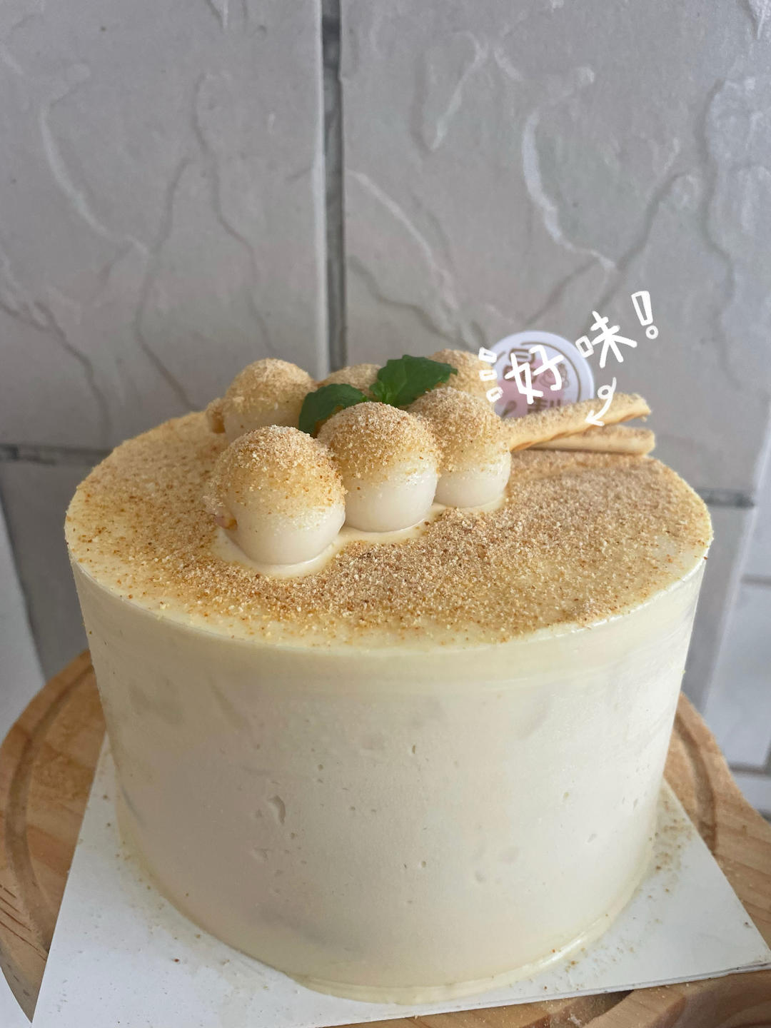 好吃到舔盘子的【白玉豆乳爆浆蛋糕】