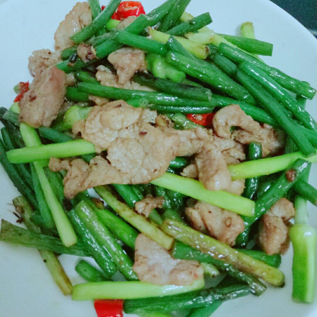 蒜薹炒肉