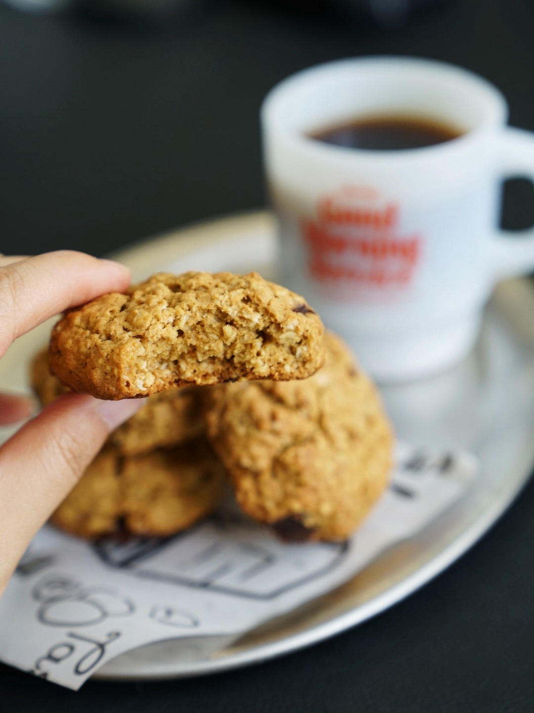 老友记食谱：菲比的燕麦提子饼干（减糖版）