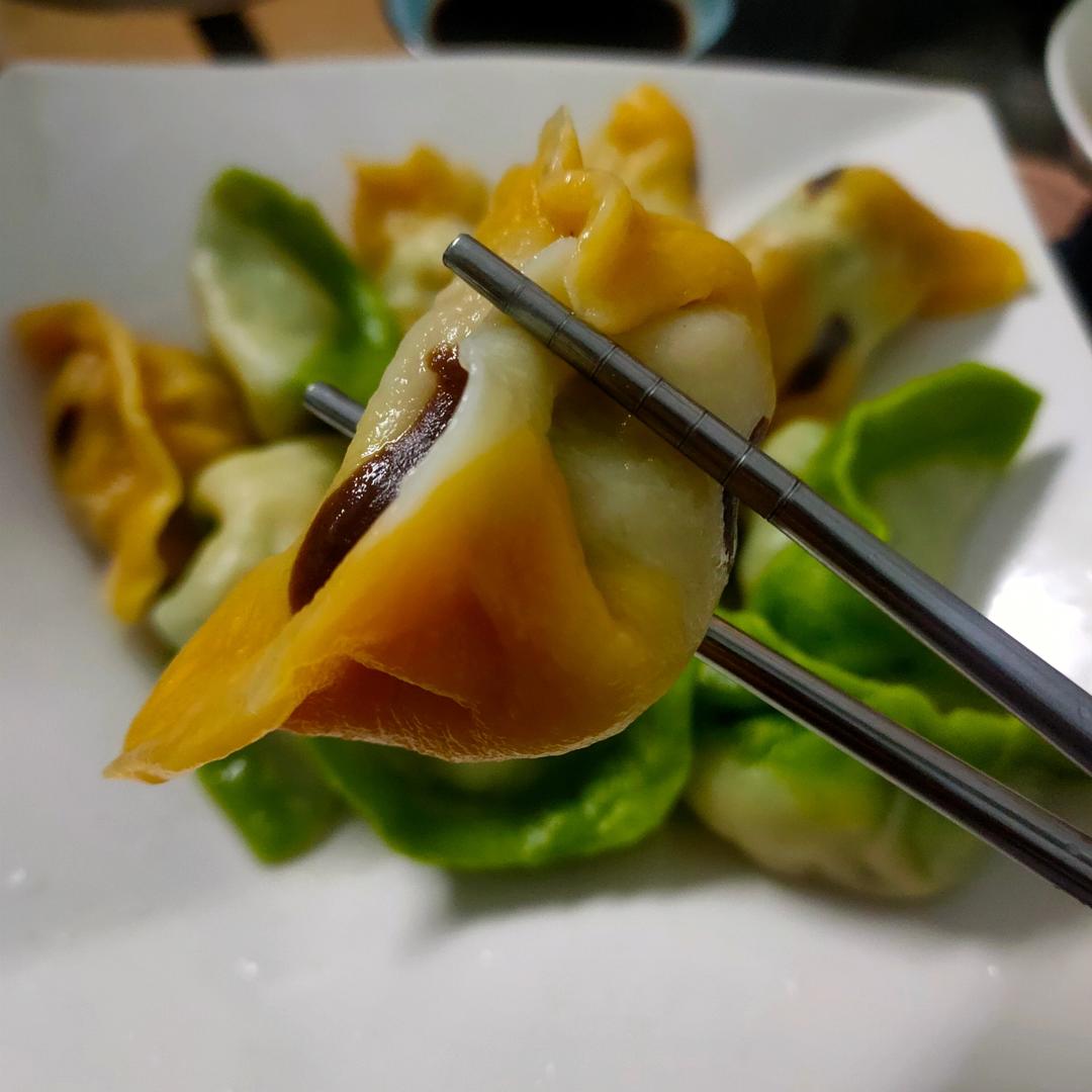 自制韭菜馅饺子（妈妈的配方）
