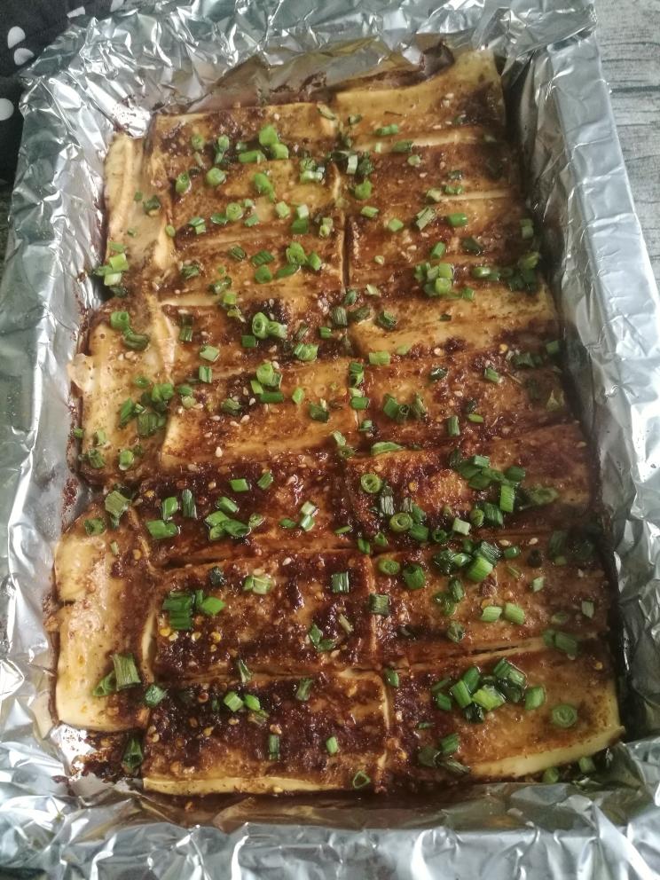 烤箱版烤豆腐的做法