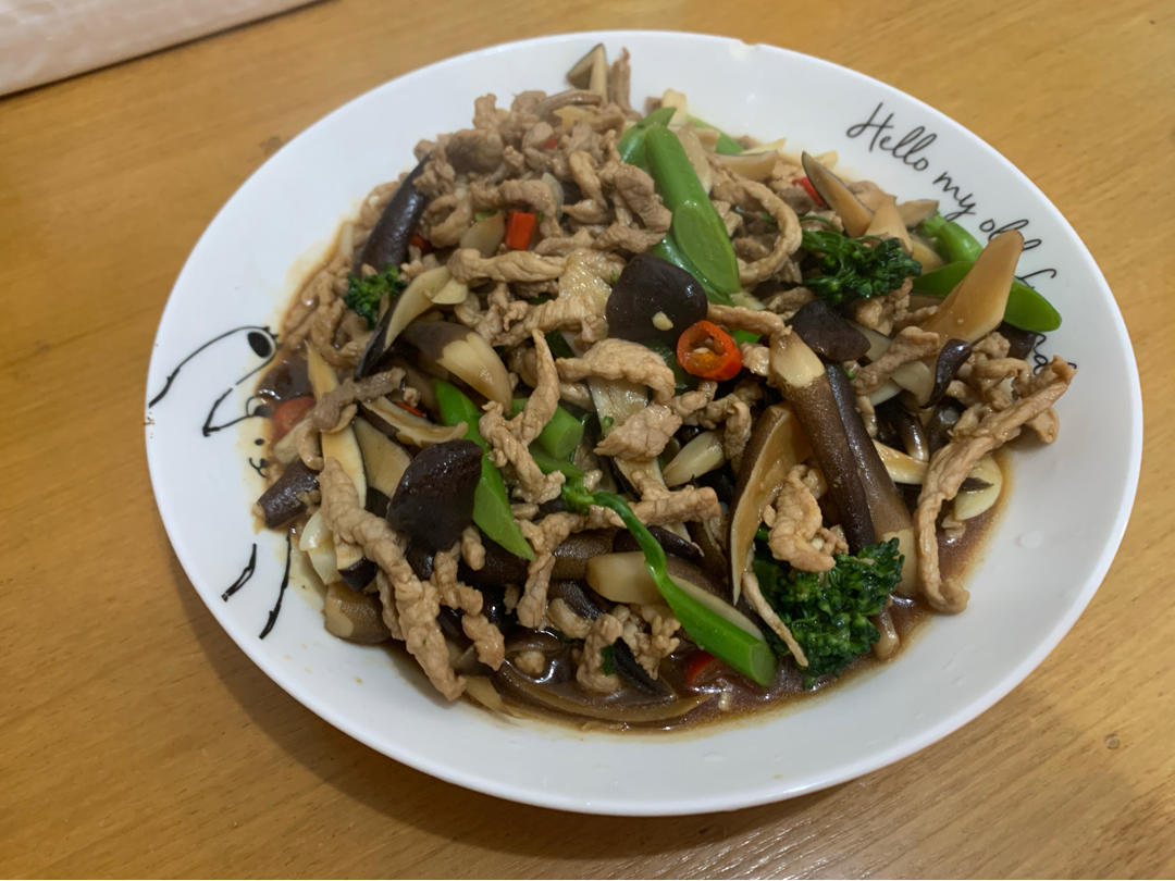 吃一大盒｜012鸡纵菌炒肉