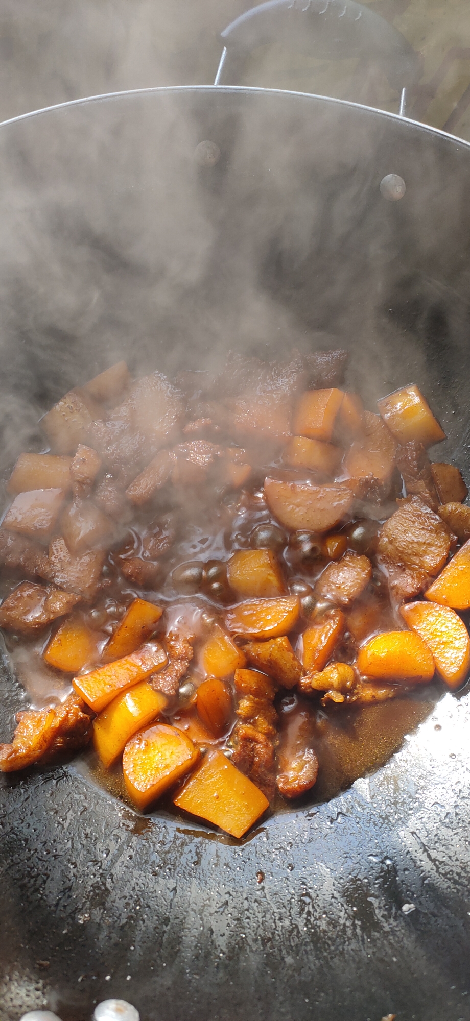 萝卜炖红烧肉的做法