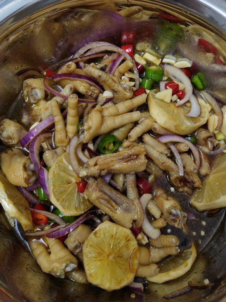 柠檬鸡爪