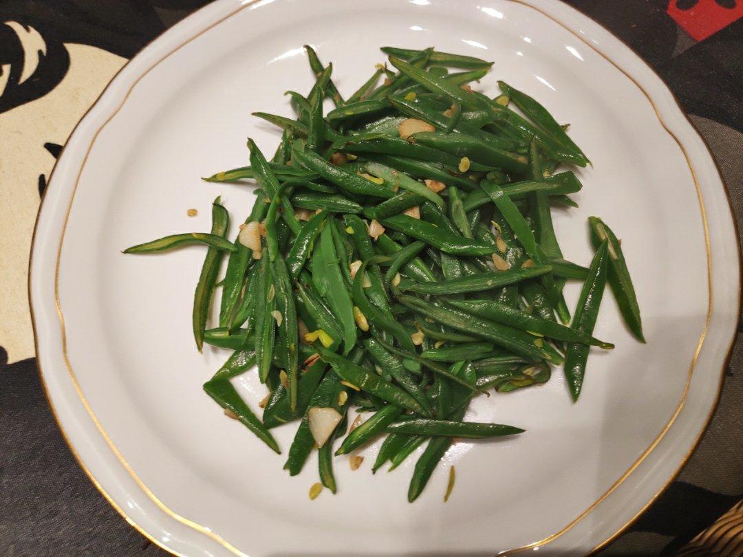 清炒扁豆丝