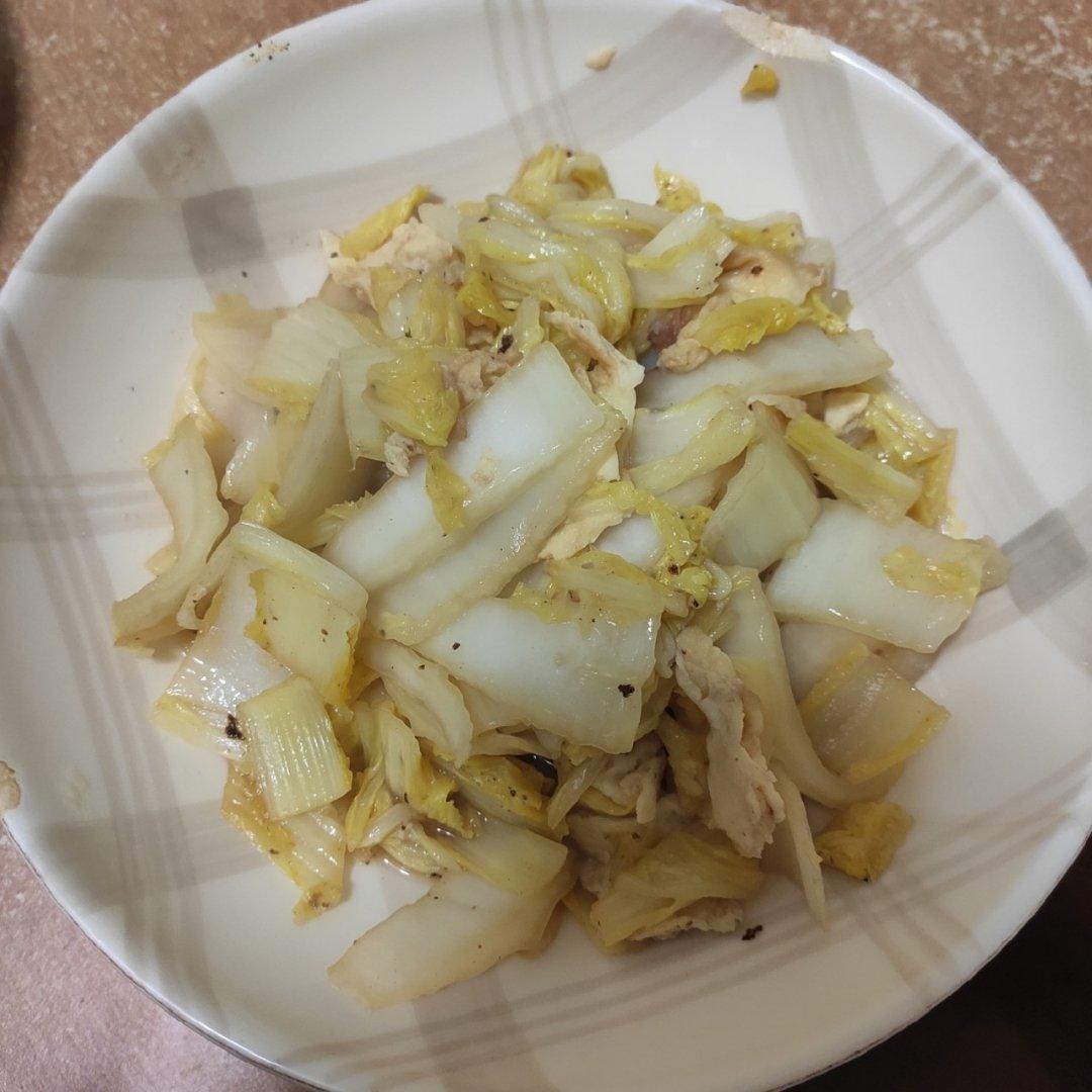 清炒白菜