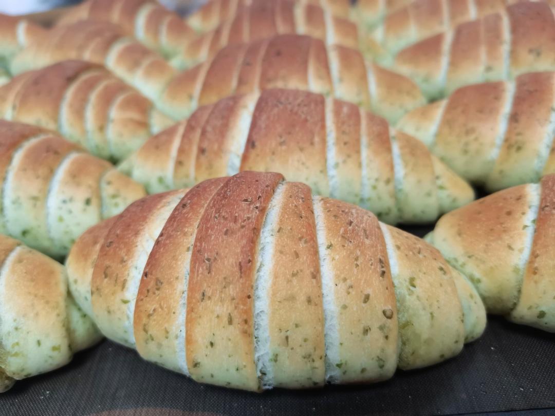 海苔盐面包-博世烤箱