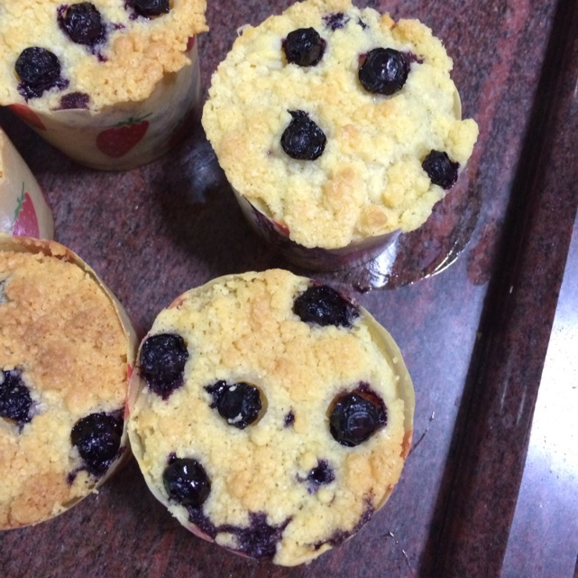 PH大师的金宝顶蓝莓马芬