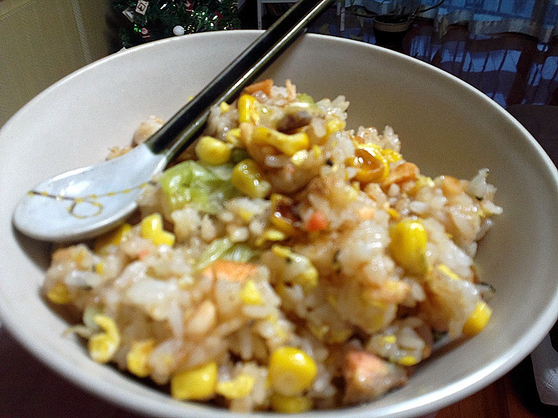三文鱼炒饭