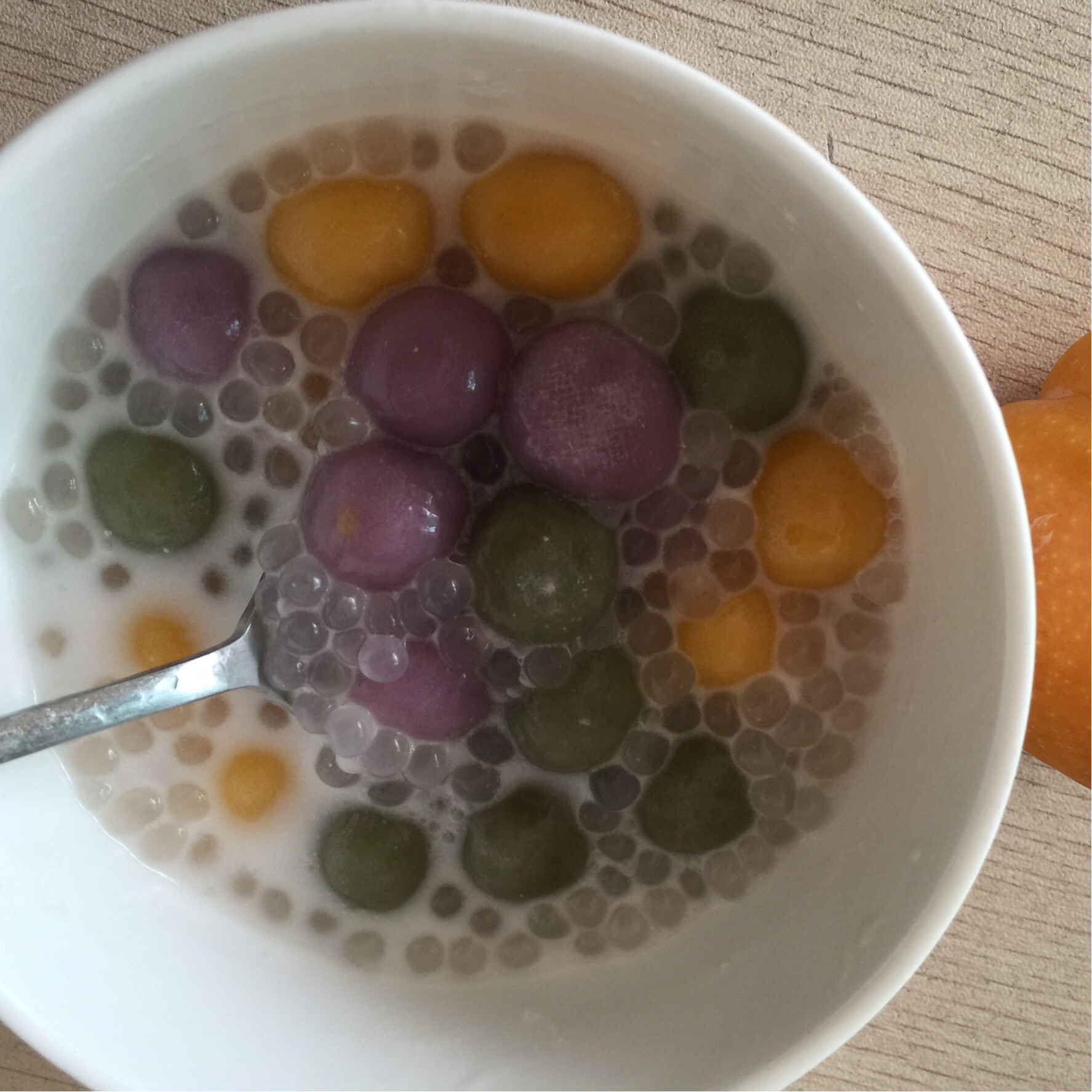 沙砾7592做的《tinrry下午茶》教你做丸子椰汁西米露