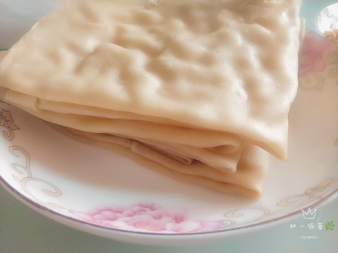 卷菜我最爱水烙馍（河南人最后的倔强👀）