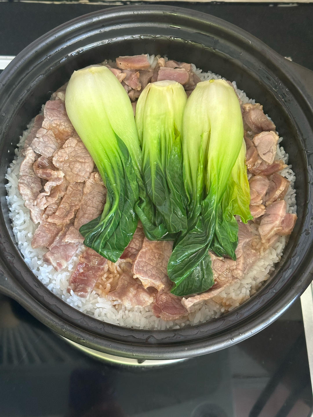 香喷喷的🍲腊肠煲仔饭（砂锅版）超简单神速