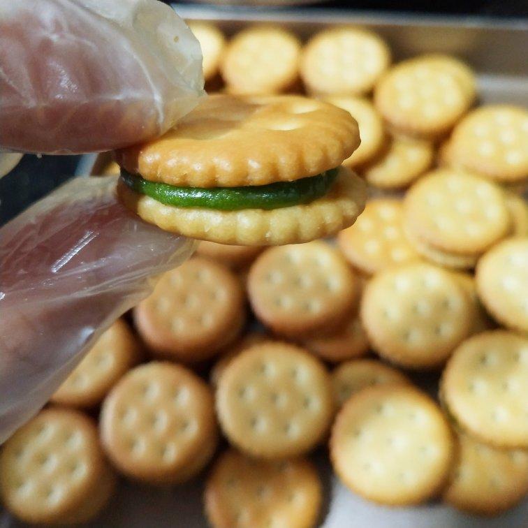 快手纽扣牛扎饼干