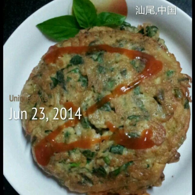 韭菜煎鸡蛋（无面粉纯纯版）