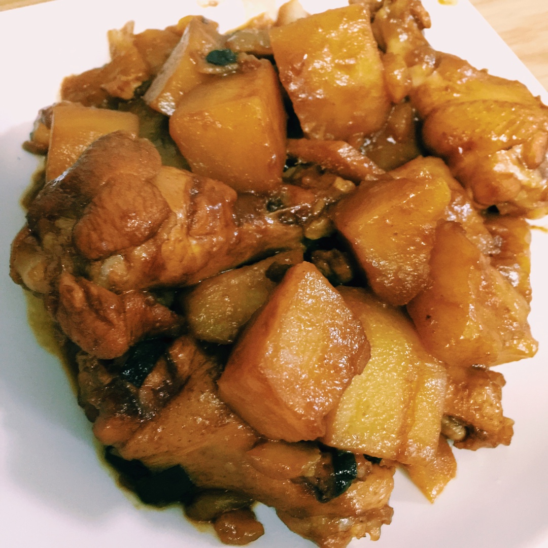 土豆烧鸡（非常下饭哦~）