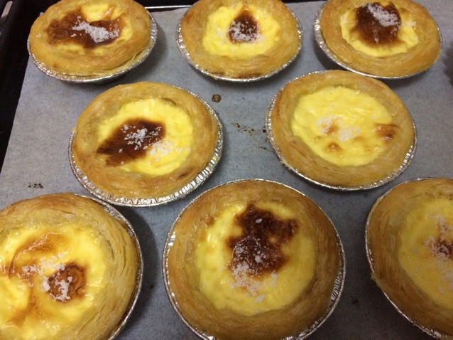 0负担无奶油蛋挞