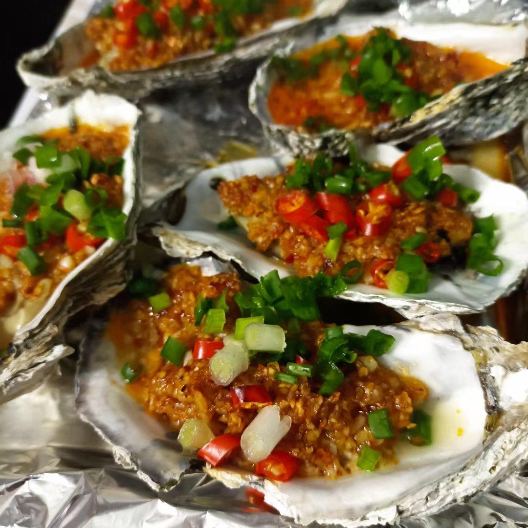 蒜蓉烤生蚝（烤箱版首发）